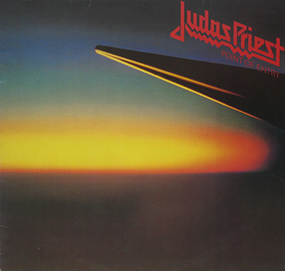 JUDAS PRIEST - Point of Entry album front cover vinyl record